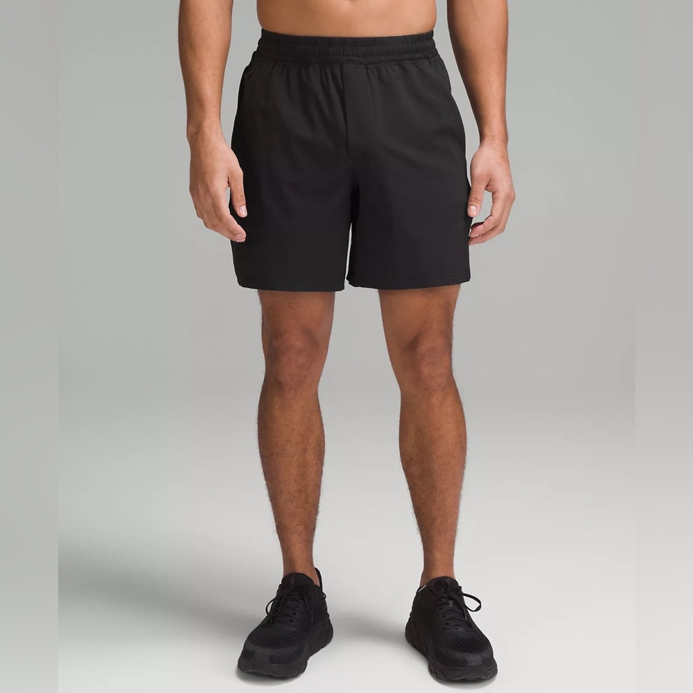Pace Breaker Linerless Short 7" Black Medium